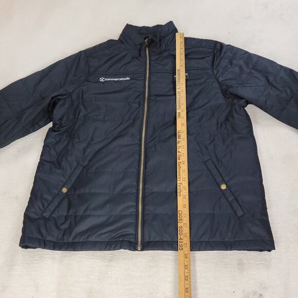 LL Bean Jacket Mens Sz XXL Black Quilted Gorpcore Puffer Winter Cold Snow Ski - Picture 4 of 16